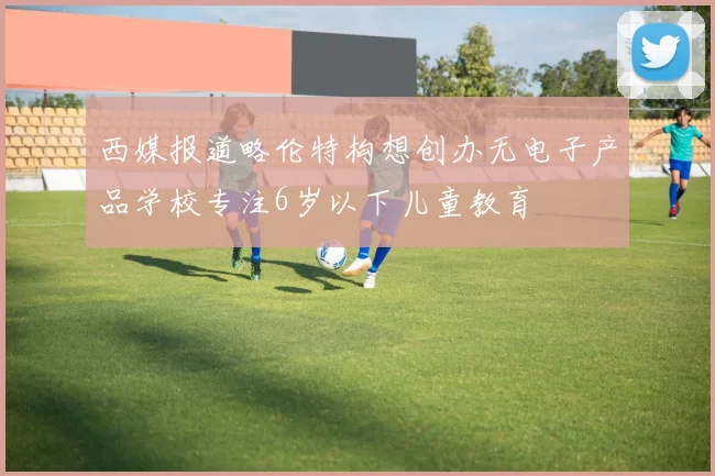 西媒报道略伦特构想创办无电子产品学校专注6岁以下儿童教育